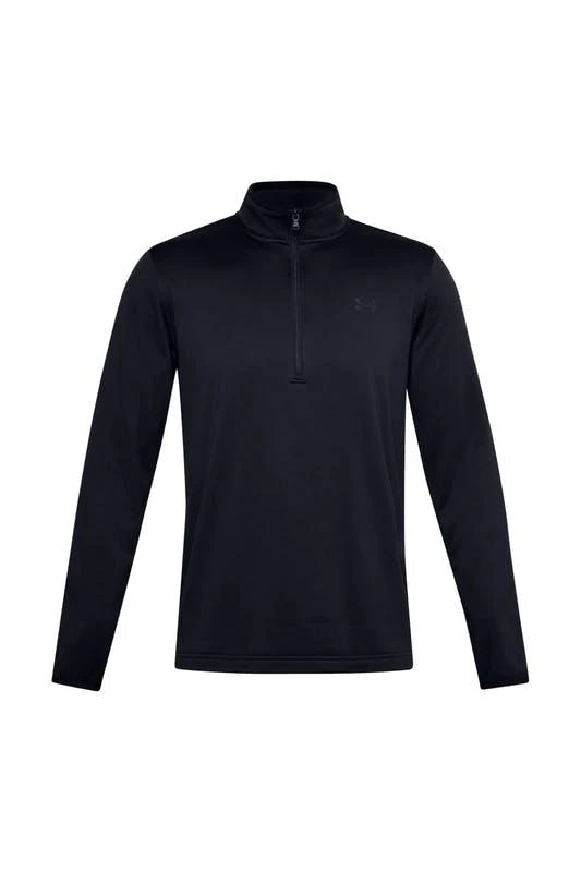 商品Under Armour|Under Armour Mens Half Zip Fleece Top (Black),价格¥471,第1张图片