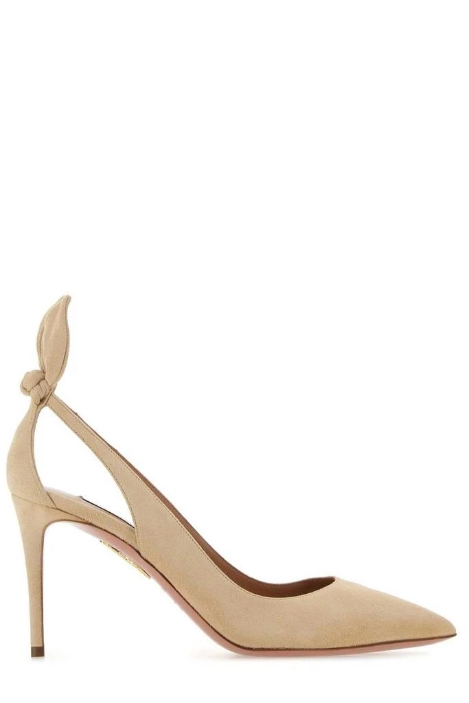 商品Aquazzura|Aquazzura Bow Tie Pointed-Toe Pumps,价格¥3582,第1张图片