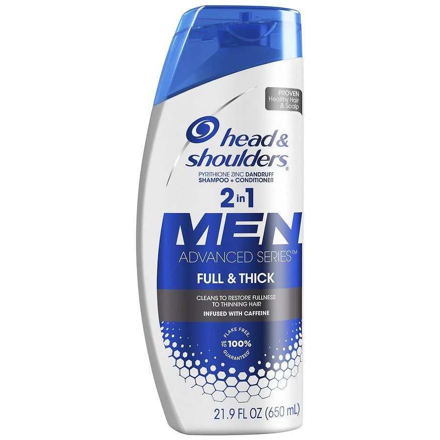 商品Head & Shoulders|Full and Thick Anti-Dandruff 2 in 1 Shampoo and Conditioner,价格¥66,第1张图片