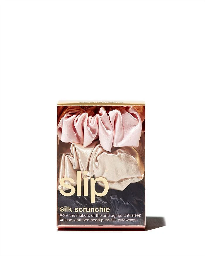 商品Slip|Pure Silk 3-Pack Large Scrunchies,价格¥291,第5张图片详细描述