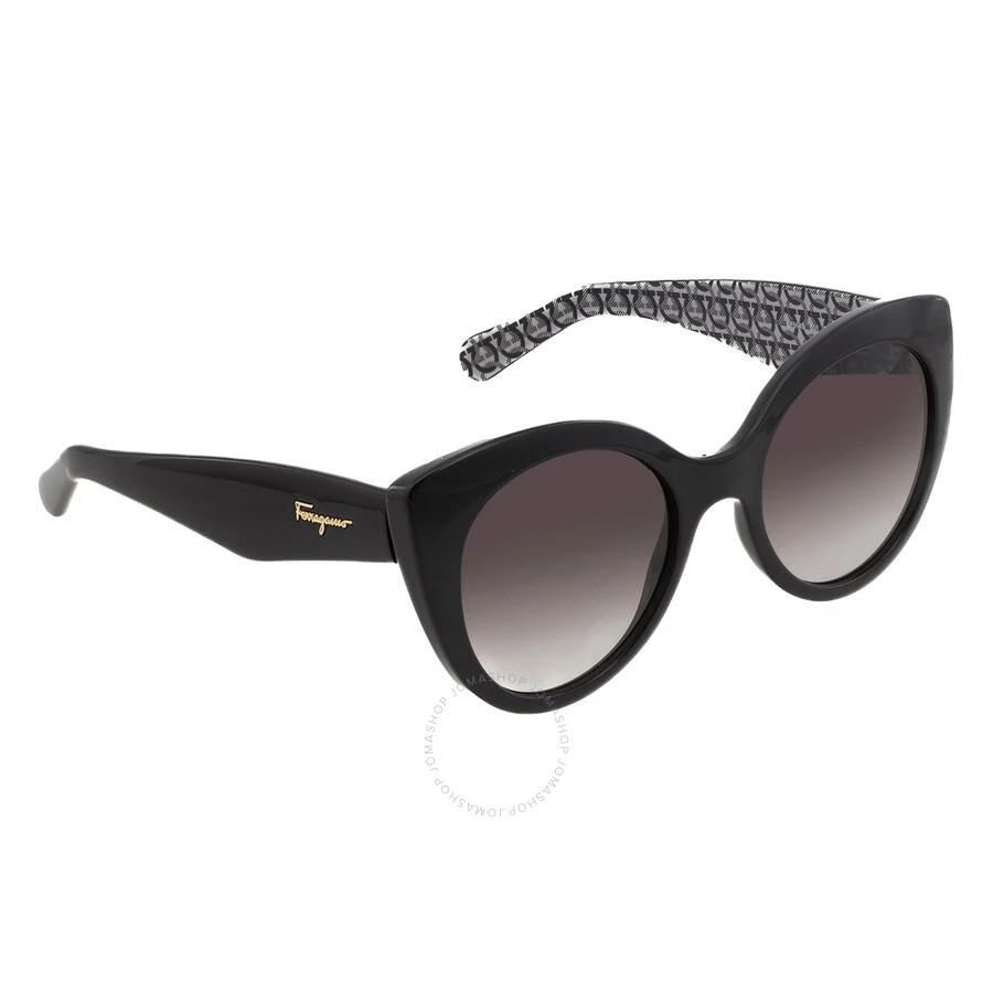 商品Salvatore Ferragamo|Salvatore Ferragamo Hrey Gradient Butterfly Ladies Sunglasses SF964S 001 54,价格¥460,第3张图片详细描述