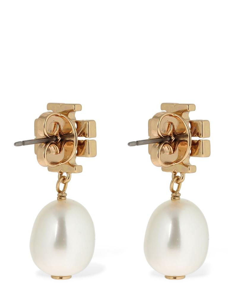 Kira Pavé Pearl Drop Earrings商品第3张图片规格展示