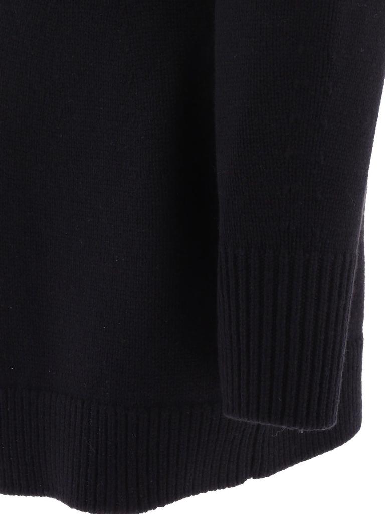 Alexander Mcqueen Women's  Black Other Materials Sweater商品第4张图片规格展示