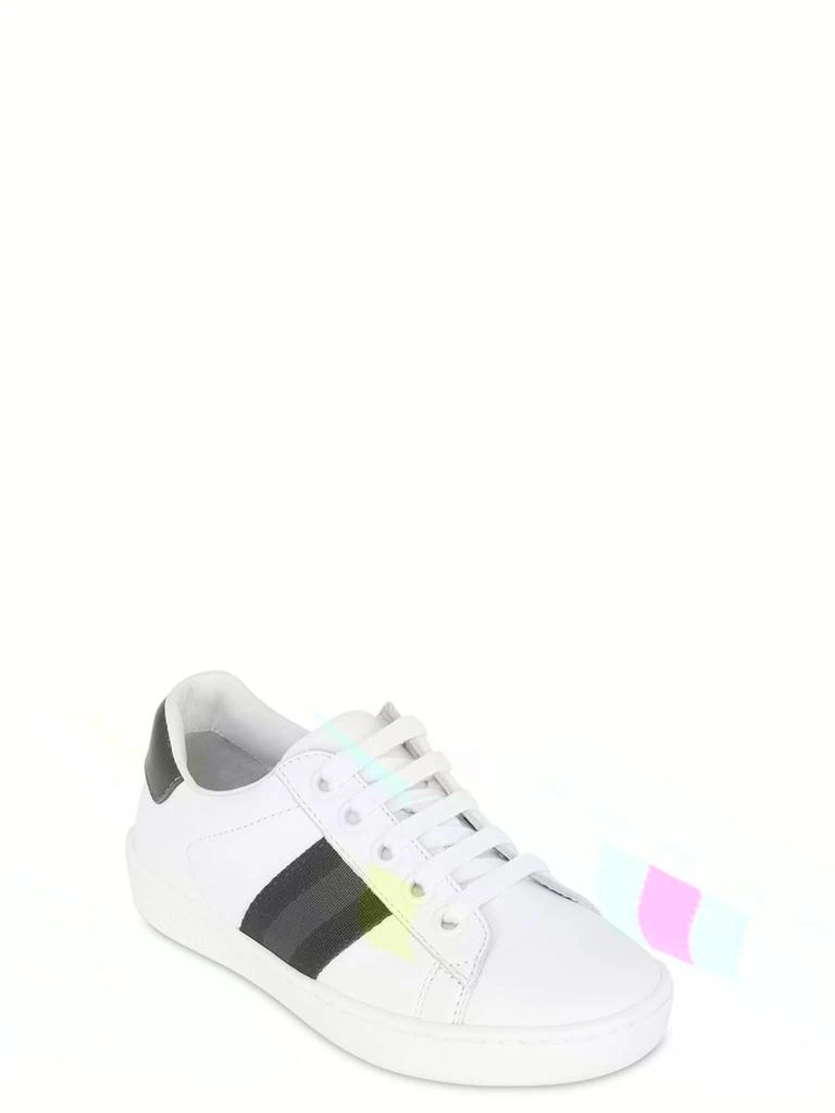 商品Gucci|New Ace Napa Leather Sneakers,价格¥3322,第2张图片详细描述