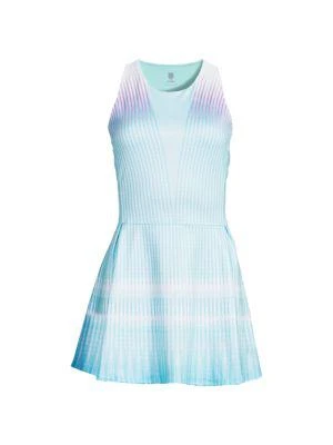 商品K-Swiss|2-Piece Stripe Skater Tennis Dress & Shorts Set,价格¥300,第4张图片详细描述