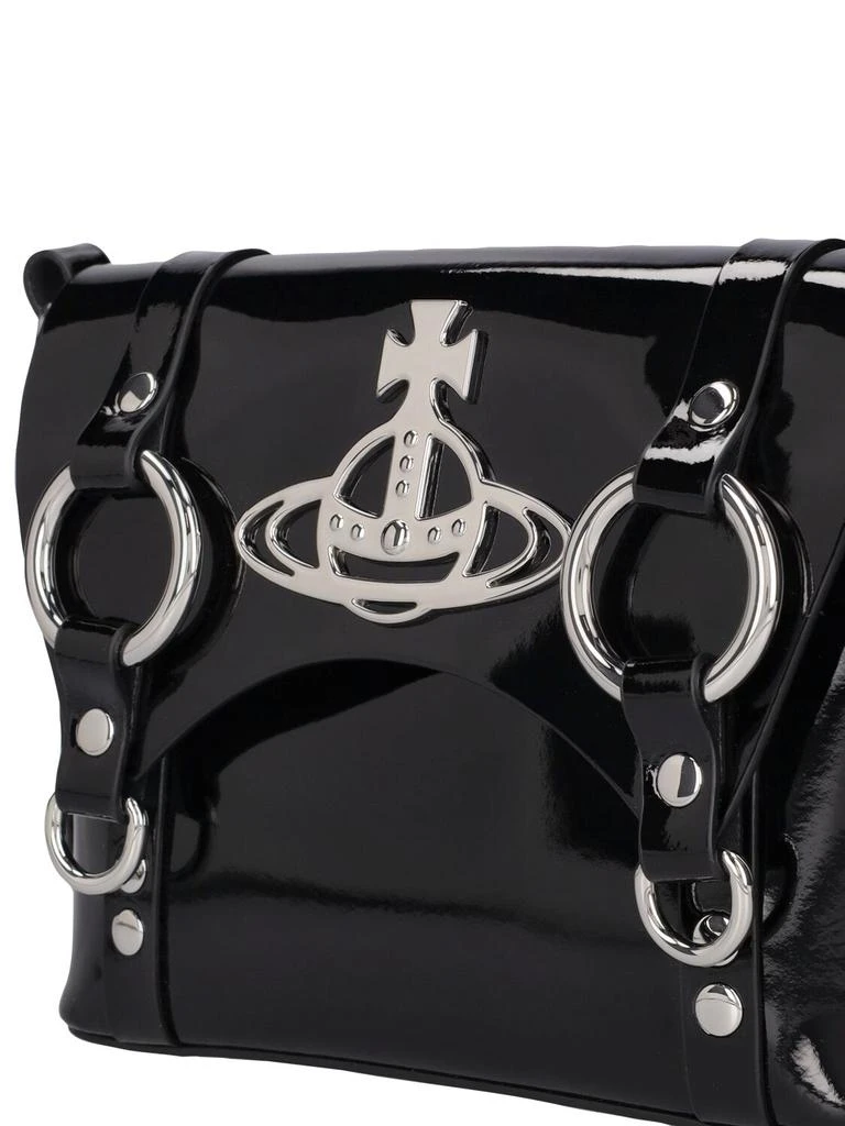 商品Vivienne Westwood|Kim Patent Leather Crossbody Bag,价格¥5266,第3张图片详细描述