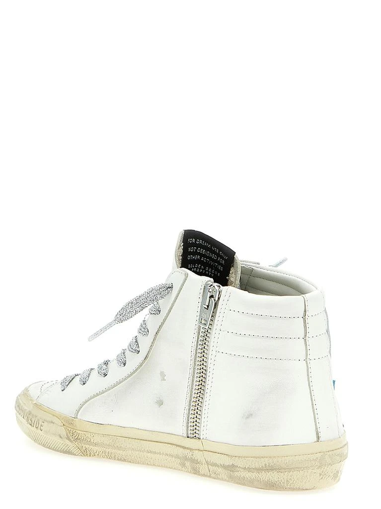 商品Golden Goose|Slide Classic Sneakers White,价格¥3090,第2张图片详细描述