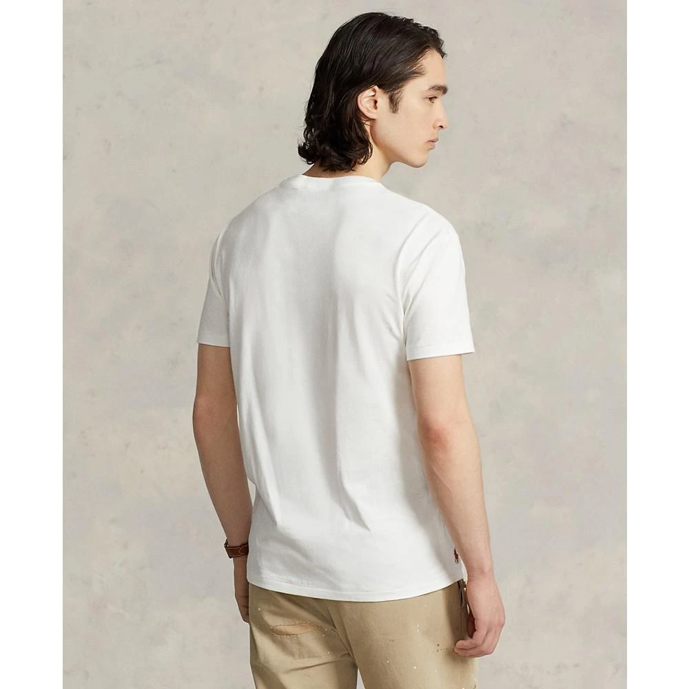 商品Ralph Lauren|Men's Cotton Classic-Fit Logo Jersey T-Shirt,价格¥316,第2张图片详细描述