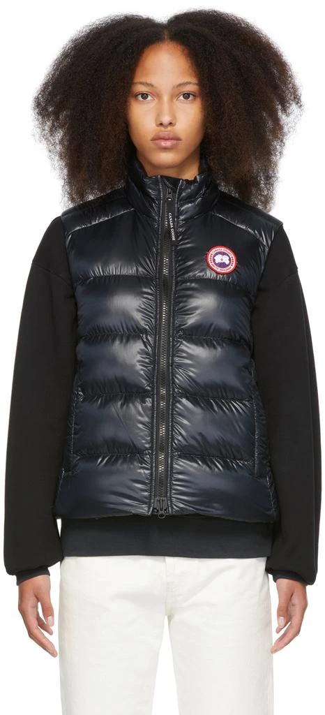 商品Canada Goose|黑色 Cypress 可收纳式羽绒马甲,价格¥4577,第1张图片