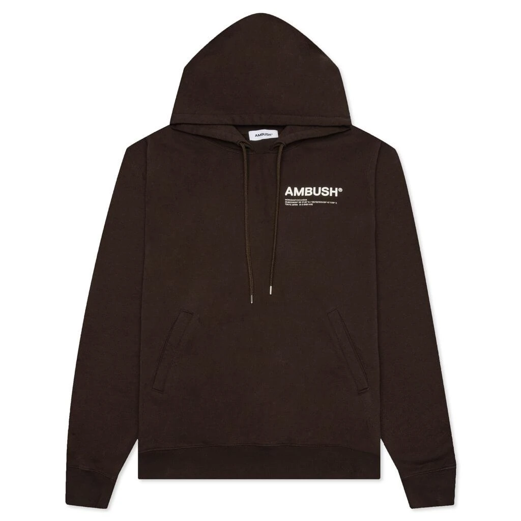 商品Ambush|Workshop Hoodie - Chocolate,价格¥4229,第1张图片