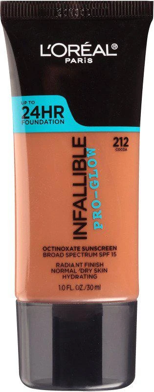 商品L'Oreal Paris|Infallible Pro-Glow Foundation,价格¥92-¥97,第1张图片