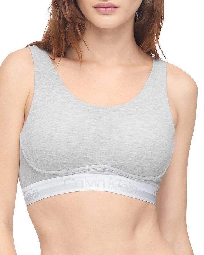 商品Calvin Klein|Modern Structure Unlined Bralette,价格¥170,第1张图片