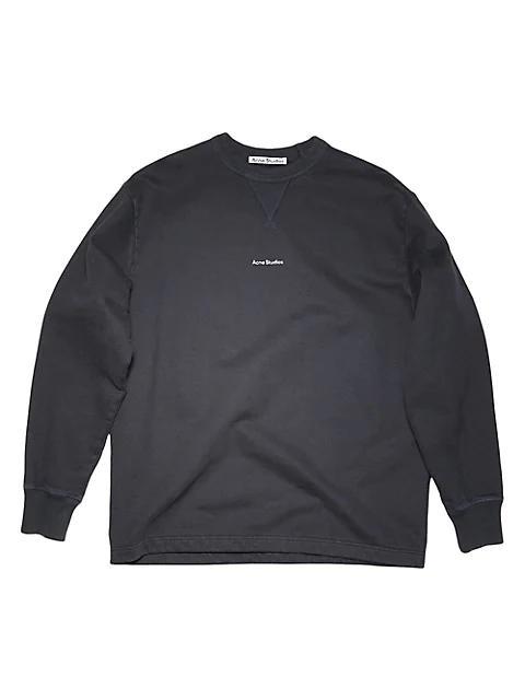 商品Acne Studios|Oversized Logo Sweatshirt,价格¥1943-¥2739,第1张图片