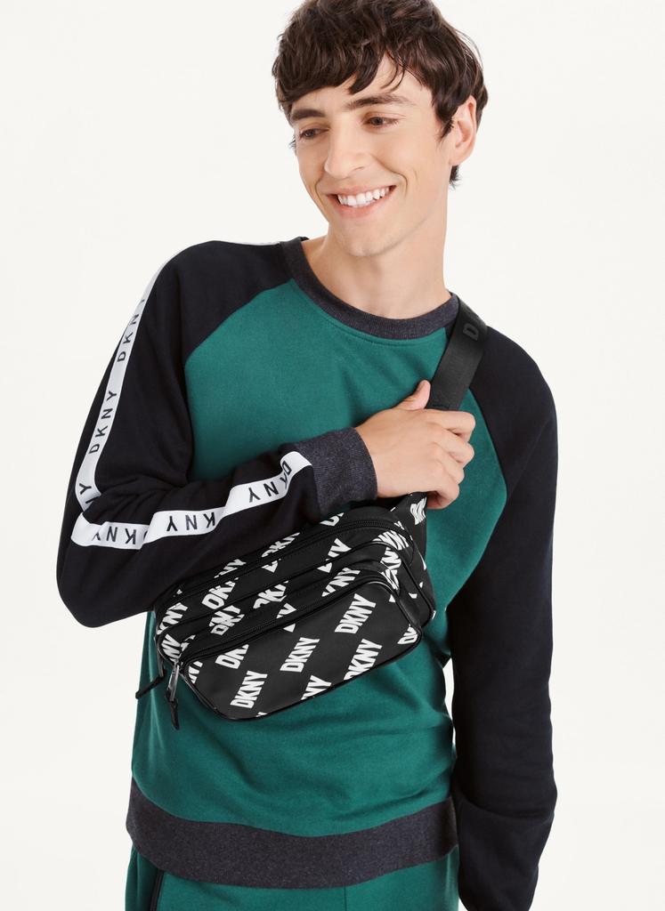 商品DKNY|All Over Logo Belt Bag,价格¥1258,第1张图片