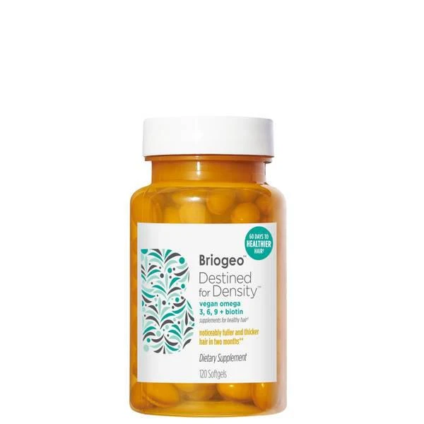 商品Briogeo|Briogeo Destined for Density Vegan Omega 3, 6, 9 and Biotin Supplements for Healthy Hair - 120 Softgels,价格¥485,第1张图片