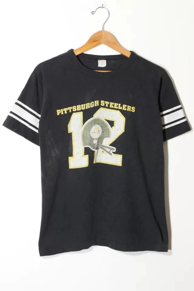 商品Urban Outfitters|Vintage Champion NFL Pittsburgh Steelers T-shirt,价格¥522,第1张图片