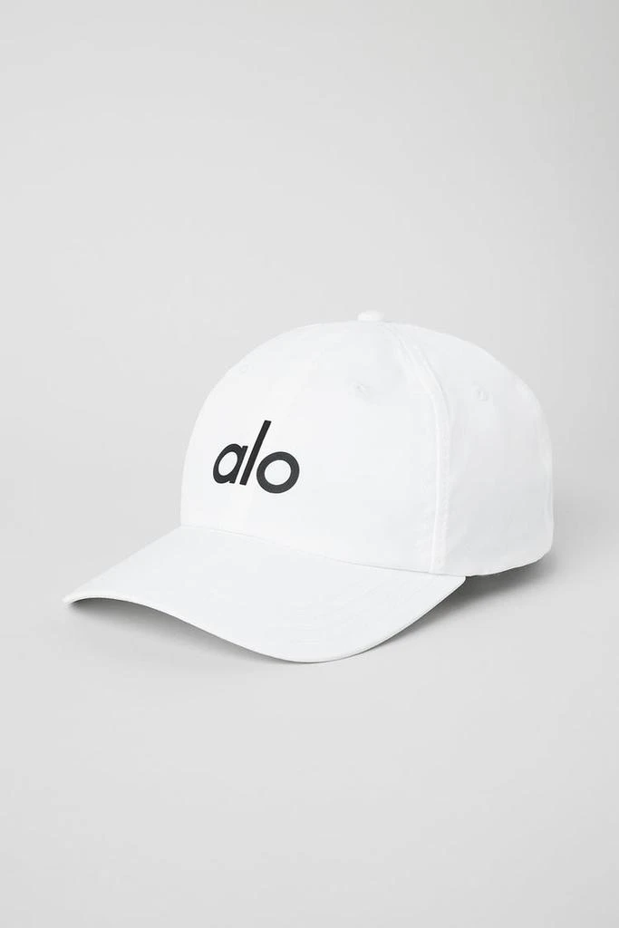 商品Alo|Performance Off-Duty Cap - White/White,价格¥518,第1张图片