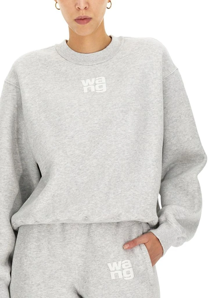 商品Alexander Wang|SWEATSHIRT WITH EMBOSSED LOGO,价格¥1498,第3张图片详细描述