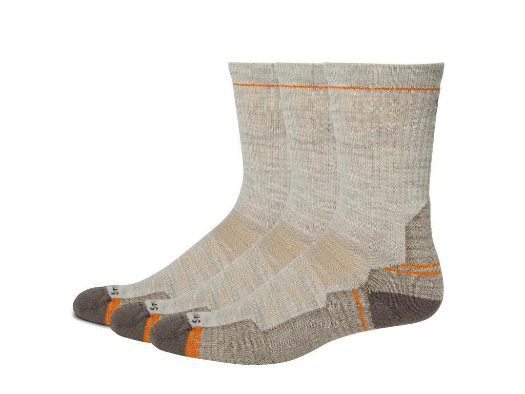 商品SmartWool|Hike Light Cushion Crew Socks 3-Pack,价格¥486,第1张图片