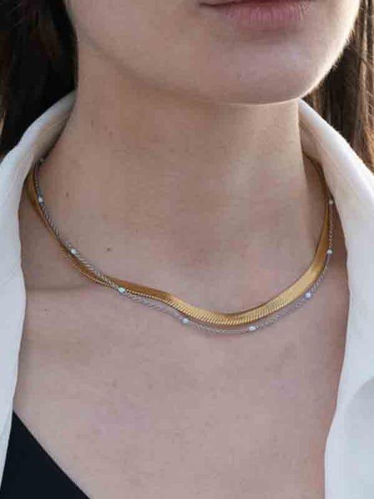 Silver Ball Chain Necklace商品第9张图片规格展示