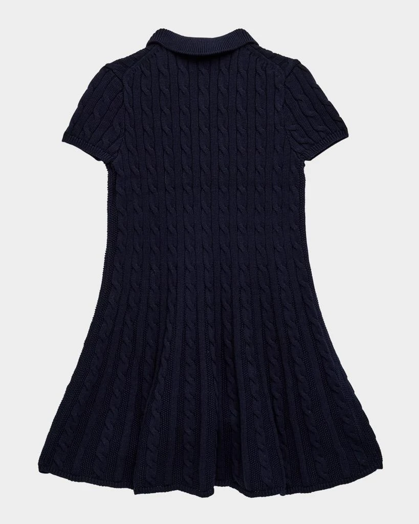 商品Ralph Lauren|Girl's Cable Knit Sweater Dress, Size S-XL,价格¥742,第2张图片详细描述