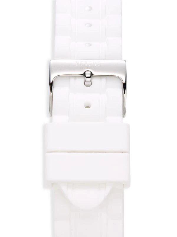 商品Versus Versace|42MM Stainless Steel & Silicone Strap Watch,价格¥652,第4张图片详细描述