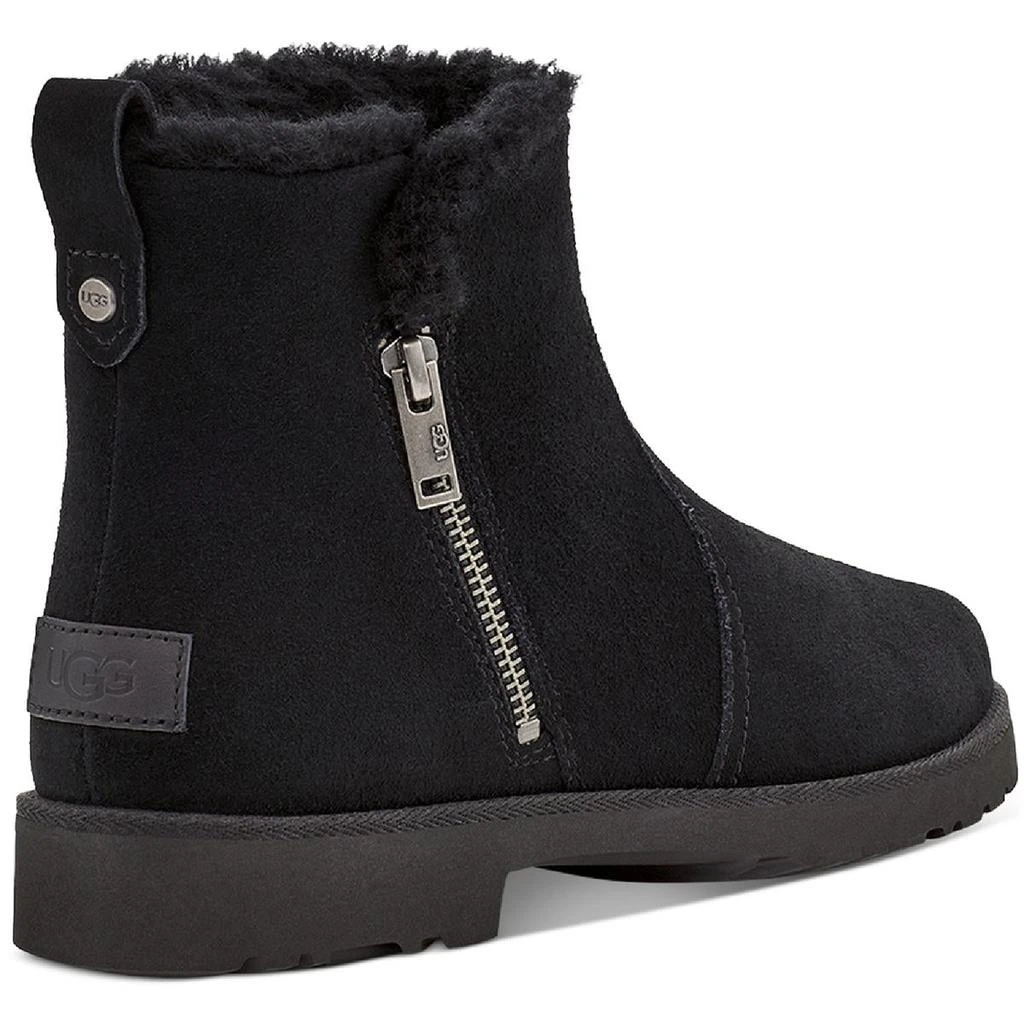 商品UGG|Romely Zip Womens Suede Cold Weather Shearling Boots,价格¥826,第2张图片详细描述