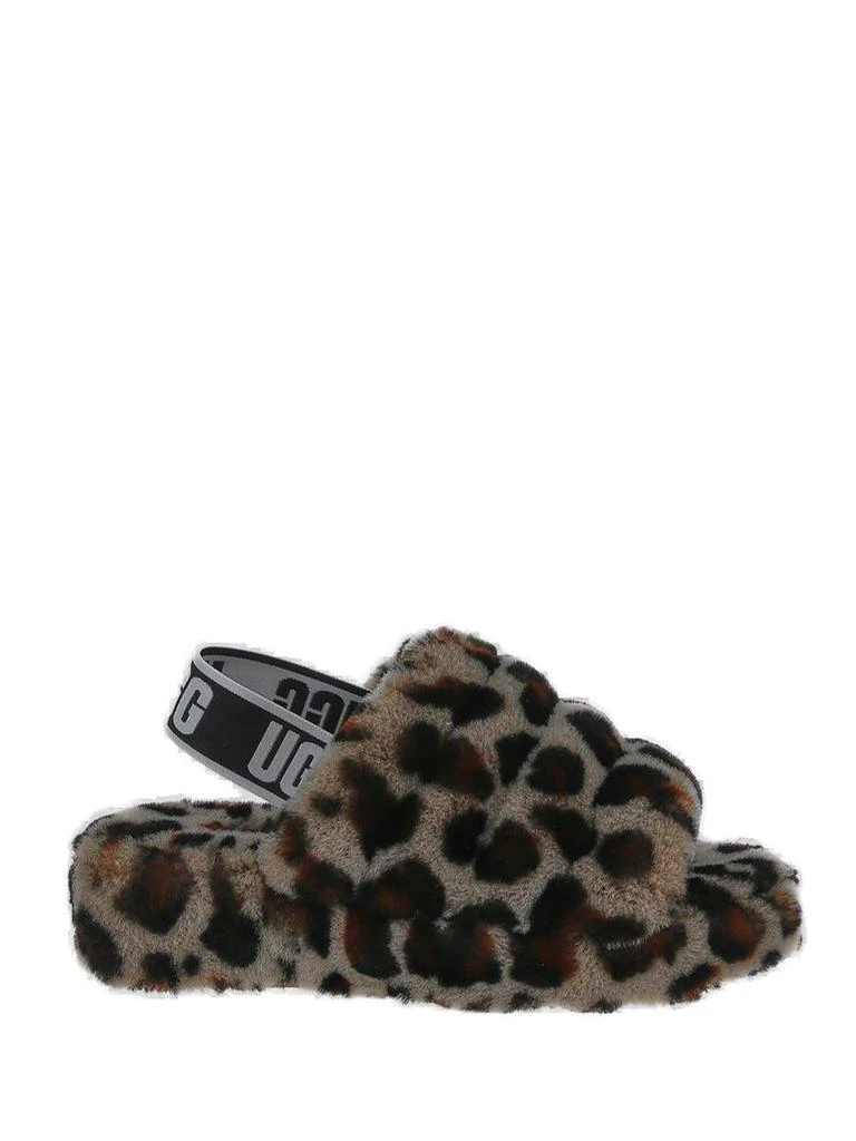 商品UGG|UGG Leopard Printed Slingback Sandals,价格¥973,第1张图片