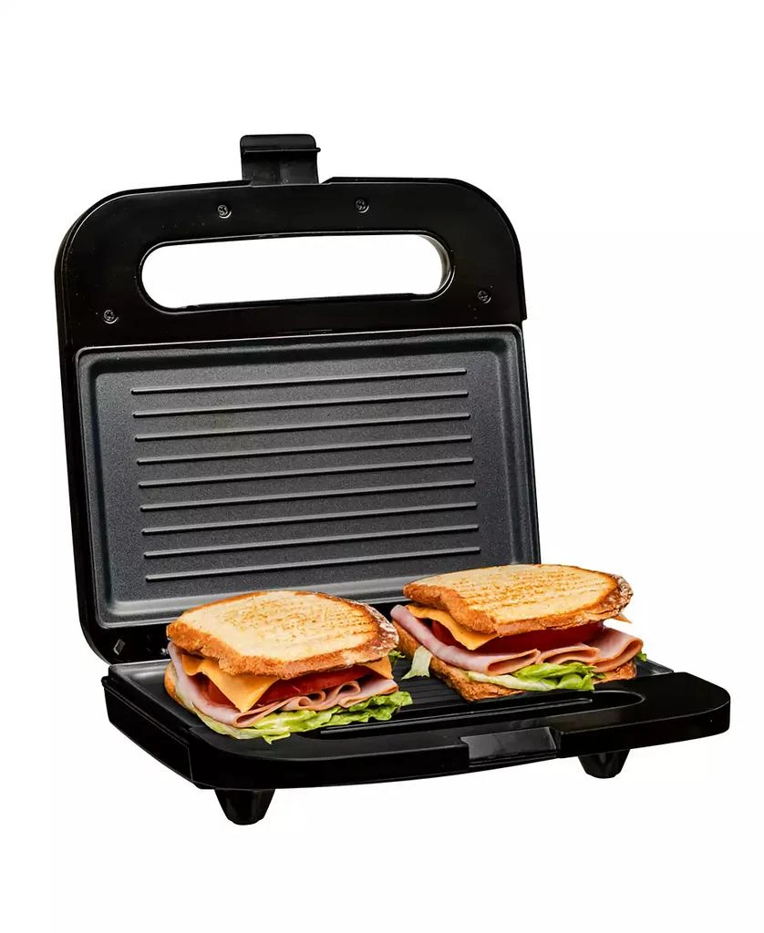 商品OVENTE|750W Electric Panini Press Grill Breakfast Sandwich Maker GP0401B,价格¥226,第1张图片