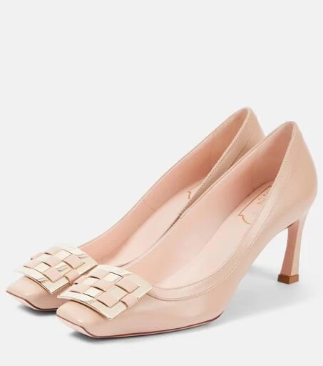 商品Roger Vivier|Trompette 70皮革高跟鞋,价格¥9818,第4张图片详细描述