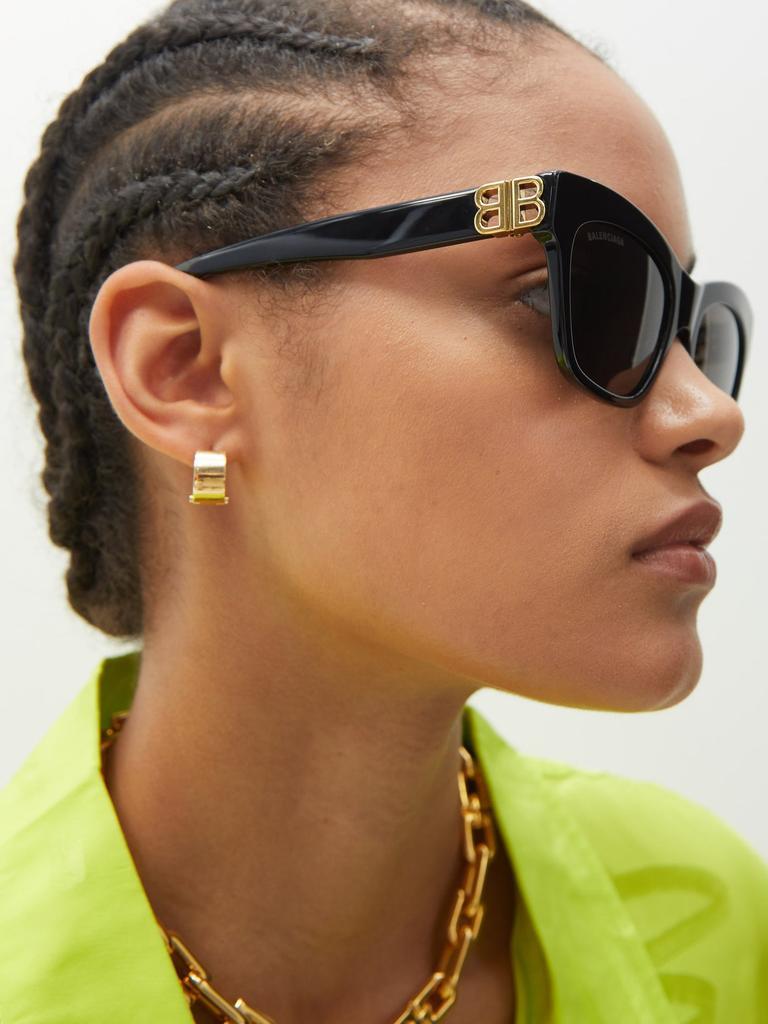 商品Balenciaga|BB-logo cat-eye acetate sunglasses,价格¥2387,第4张图片详细描述