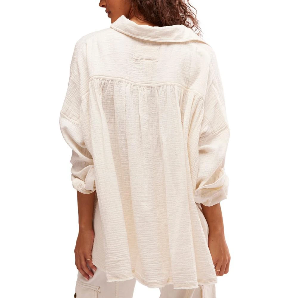 商品Free People|Women's Cardiff Cotton Long-Sleeve Shirt,价格¥809,第2张图片详细描述