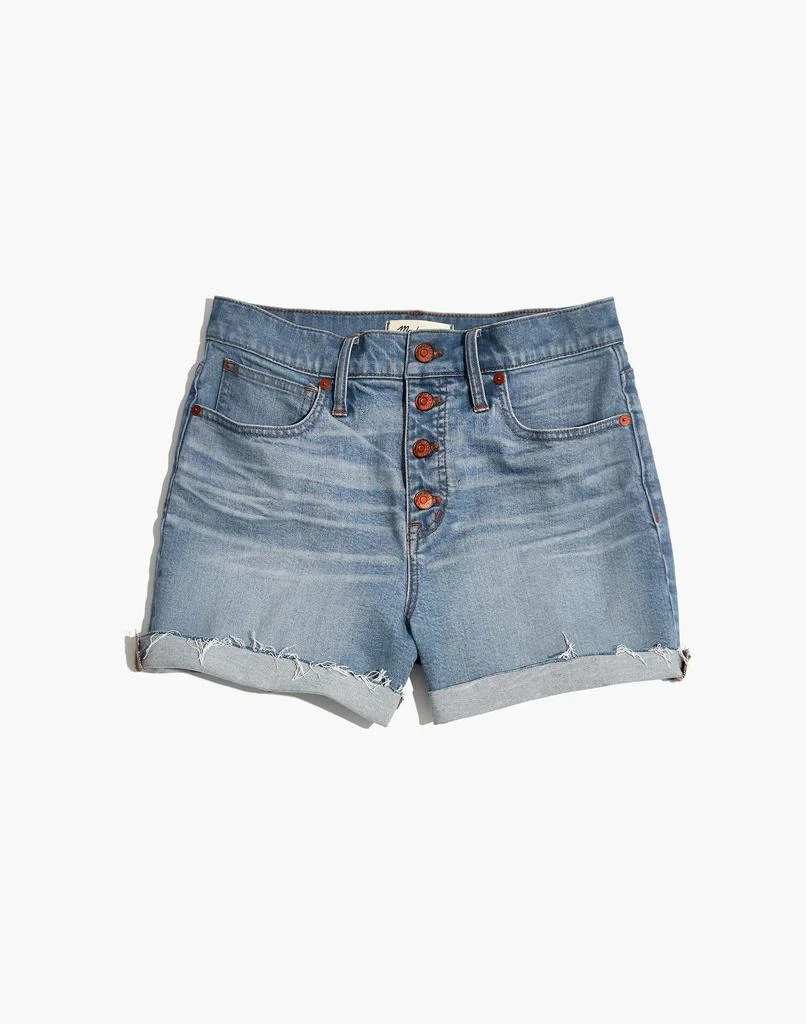 商品Madewell|High-Rise Denim Shorts: Button-Front Edition,价格¥312,第4张图片详细描述