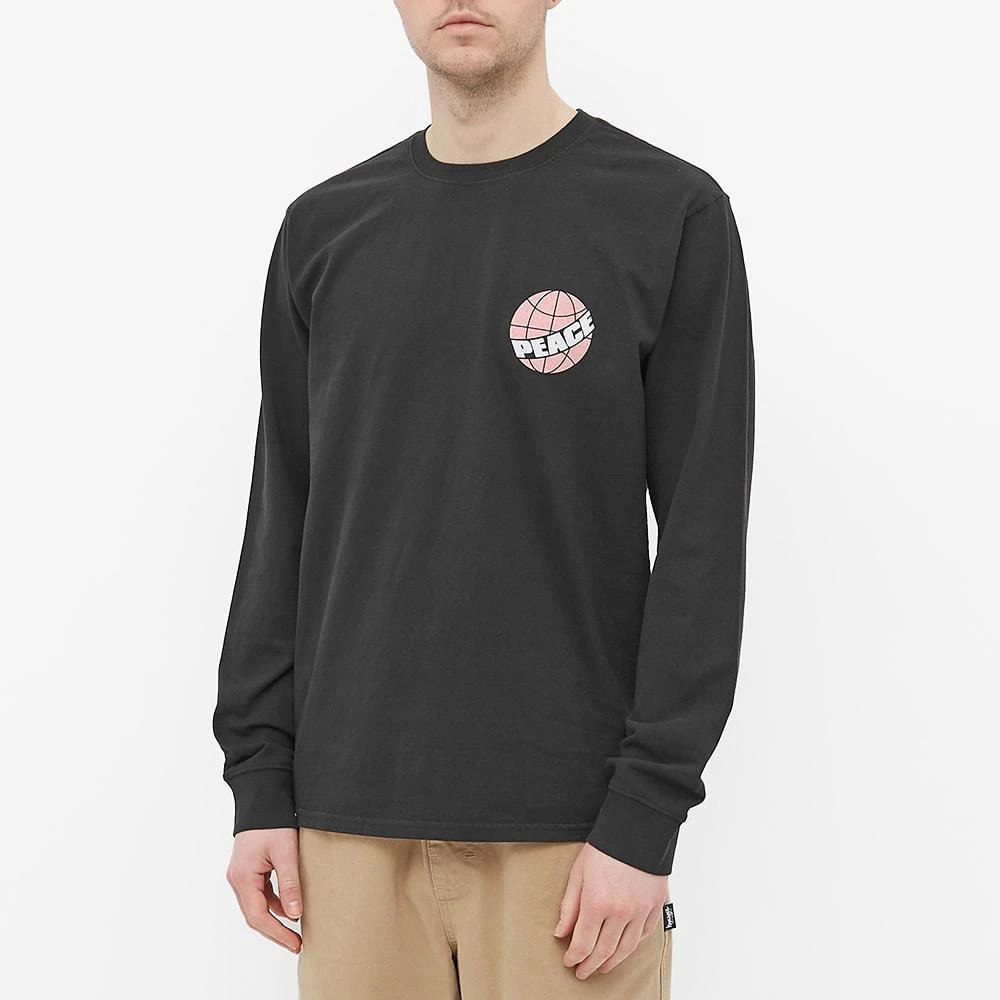 商品STUSSY|Stussy Long Sleeve Global Peace Pig. Dyed Tee,价格¥517,第2张图片详细描述