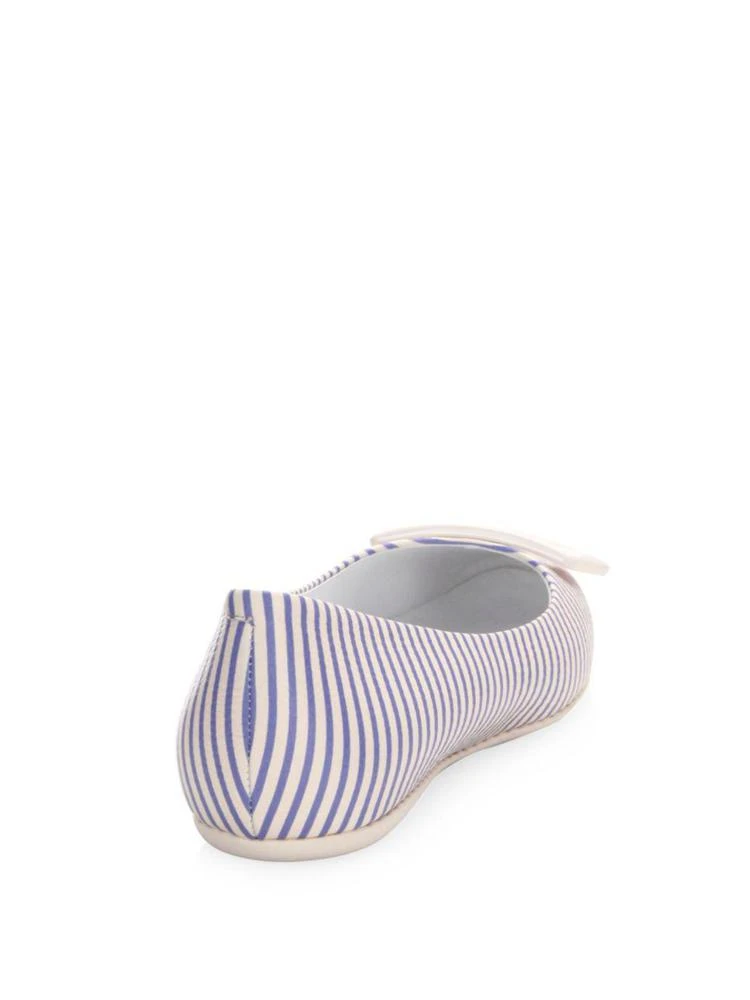 商品Roger Vivier|Gommette Striped Ballet Flats,价格¥4082,第2张图片详细描述