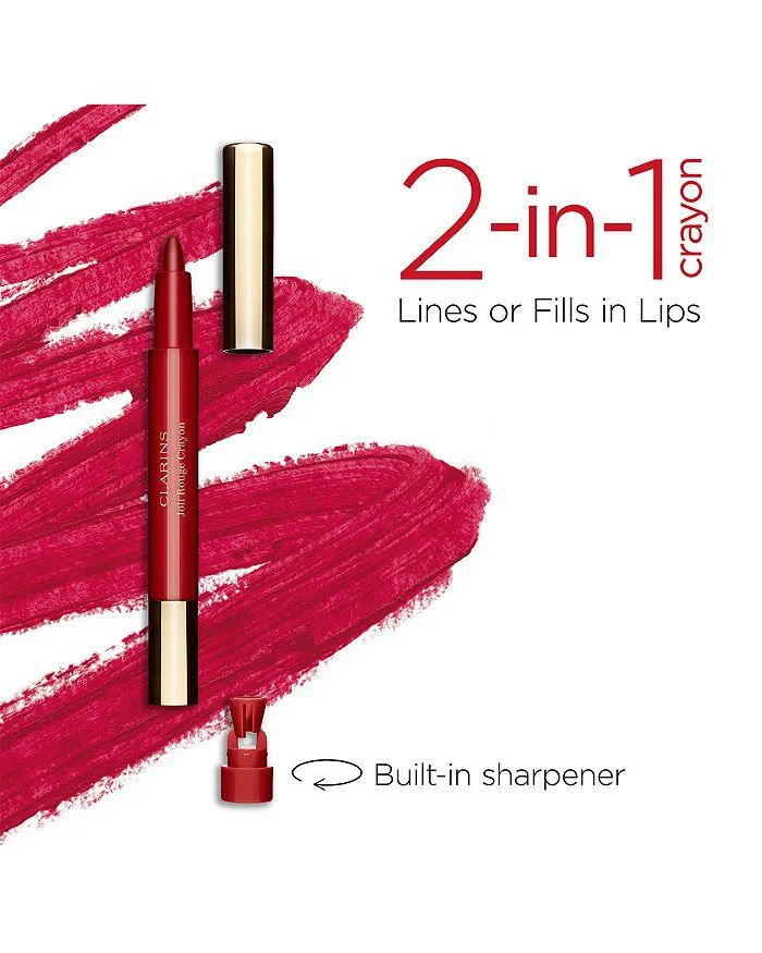 商品Clarins|Joli Rouge 2-in-1 Lip Liner,价格¥186,第4张图片详细描述