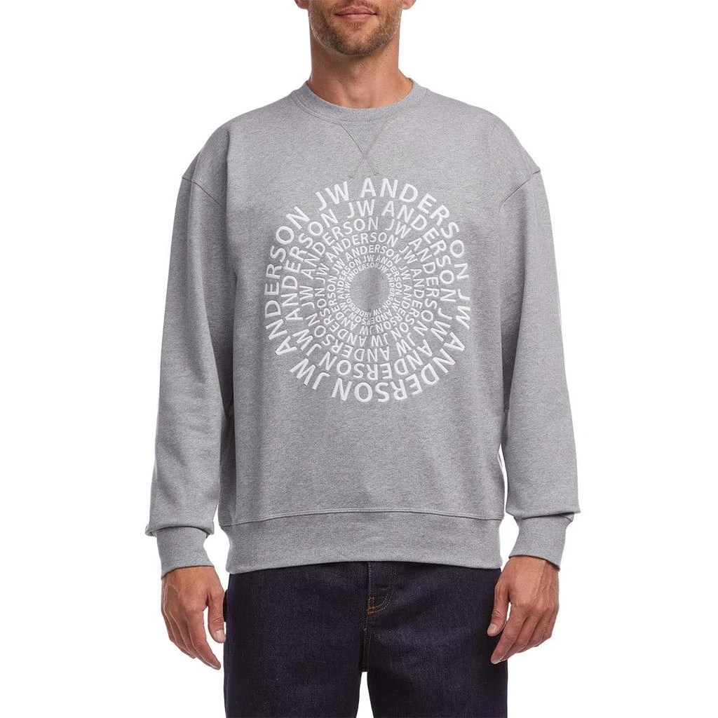 商品JW Anderson|Swirl Logo Sweatshirt,价格¥1391,第2张图片详细描述