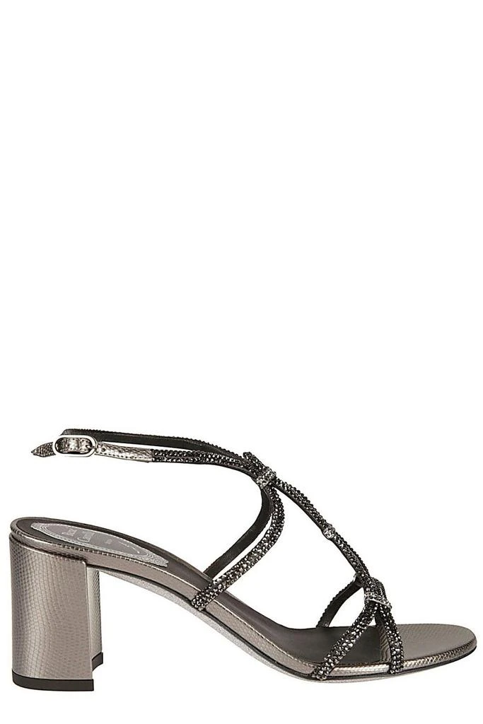 商品Rene Caovilla|René Caovilla Clippy Crystal Embellished Sandals,价格¥4023,第1张图片