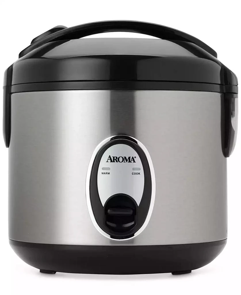 商品Aroma|ARC-914SB 8-Cup Cool-Touch Rice Cooker, Stainless Steel,价格¥256,第1张图片