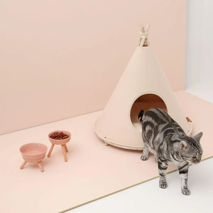 商品Pets So Good|Oreo Pink & Pink Pet Table, Short/Medium,价格¥412,第2张图片详细描述