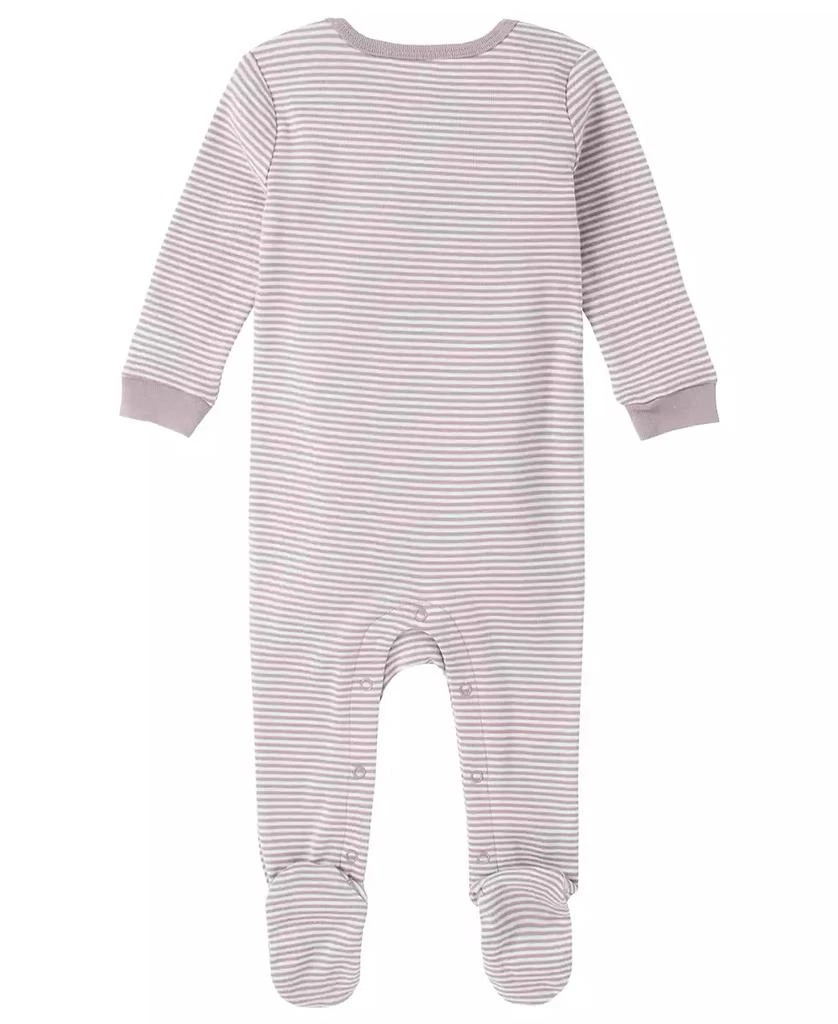 商品Calvin Klein|Baby Boys or Girls Organic Cotton Footed Coverall,价格¥40,第2张图片详细描述