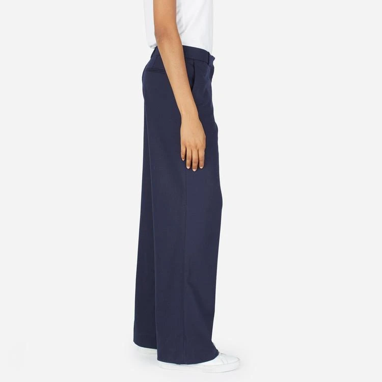 商品Everlane|优质羊毛法兰绒质感阔腿长裤,价格¥700,第2张图片详细描述