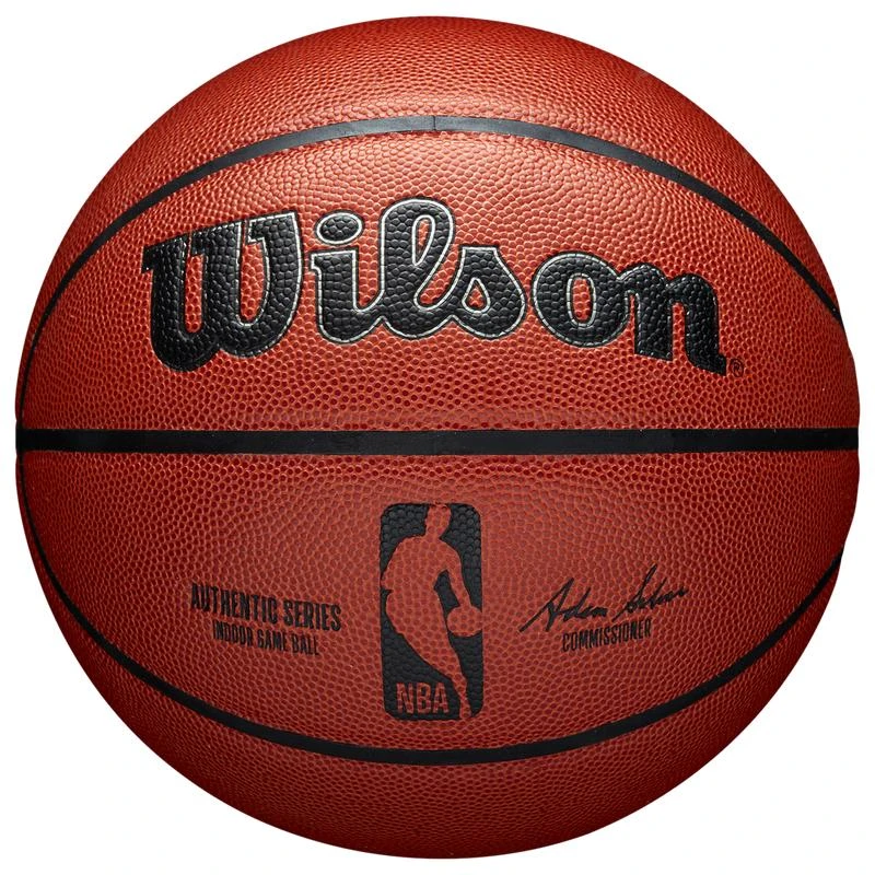 商品Wilson|Wilson NBA Auth Indoor Comp Basketball - Men's,价格¥412,第1张图片