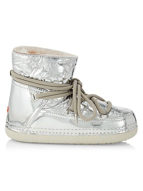 Bomber Star Metallic Sneaker Boots商品第1张图片规格展示