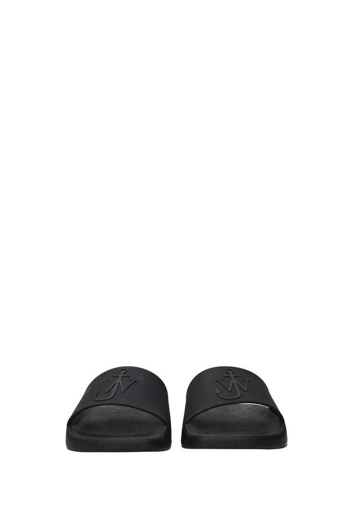 商品JW Anderson|Slippers and clogs Rubber Black,价格¥678,第3张图片详细描述