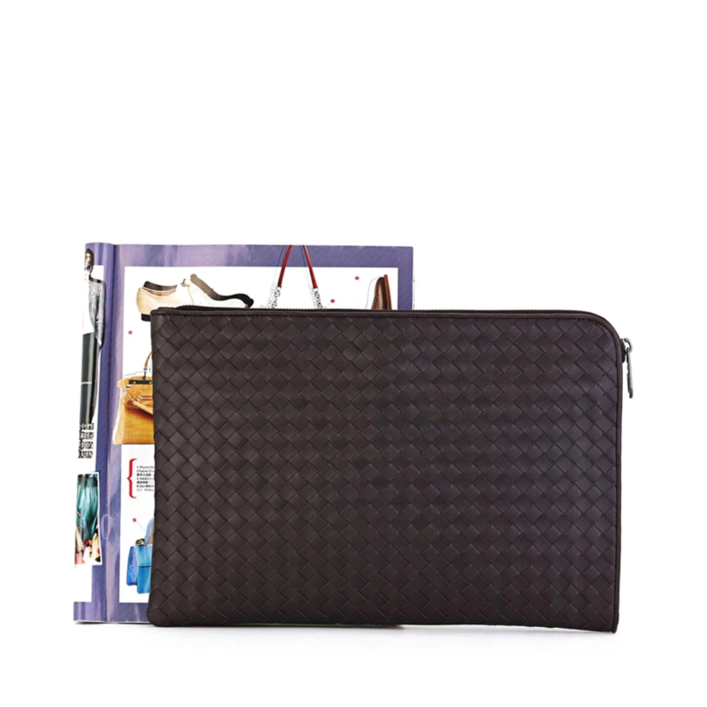 Bottega Veneta 葆蝶家 男士深棕色牛皮手拿包 406021-V4651-2006 商品