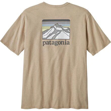 商品Patagonia|Line Logo Ridge Pocket Responsibili-T-Shirt - Men's,价格¥222,第3张图片详细描述
