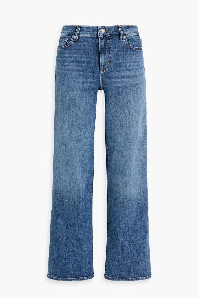 Le Slim Palazzo high-rise wide-leg jeans