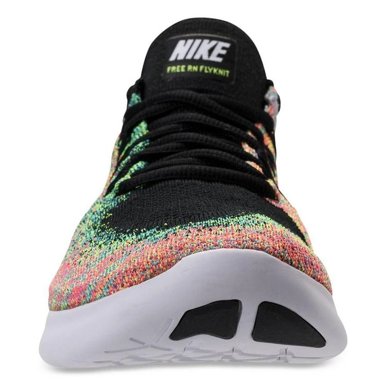 商品NIKE|Men's Free Run Flyknit 2017 Running Sneakers from Finish Line,价格¥510,第3张图片详细描述