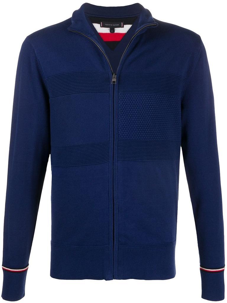 商品Tommy Hilfiger|Mens Signature Stripe Knitted Cardigan,价格¥518,第1张图片